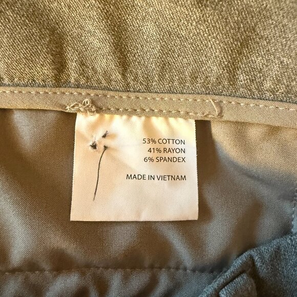 Women's 8 41 Hawthorn Gray Dress Pants - Picture 6 of 7
